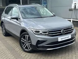 Grey Used 2021 VW Tiguan Elegance SUV | £22,289 (Fair price)