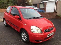 Red Used 2003 Toyota Yaris Hatchback | £1,375 (Good price)