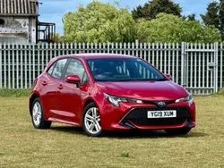 Red Used 2019 Toyota Corolla Hatchback | £12,985 (Fair price)