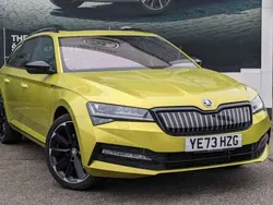 Green Used 2023 Skoda Superb SportlinePlus Estate | £31,990