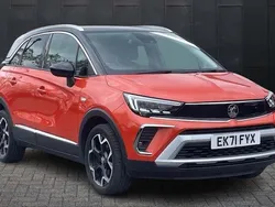 Orange Used 2021 Vauxhall Crossland Ultimate SUV | £14,699 (Fair price)