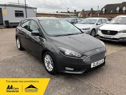 Grey Used 2016 Ford Focus Zetec Hatchback | £5,995 (Good price)