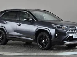 Grey/black Used 2020 Toyota RAV4 Hybrid SUV | £24,298 (A bit pricey)