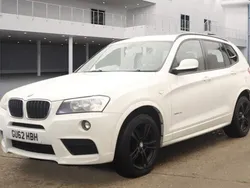 White Used 2012 BMW X3 M Sport SUV | £7,499 (Fair price)