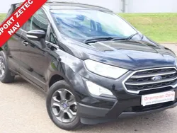 Black Used 2018 Ford Ecosport Zetec SUV | £7,495 (Fair price)