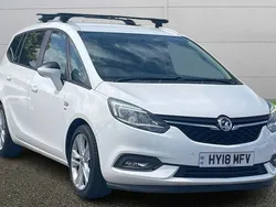 Used 2018 Vauxhall Zafira Tourer SRi MPV | £8,490 (Fair price)