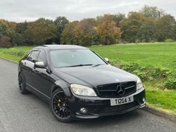 Black Used 2008 Mercedes C220 Sedan | £4,450 (Expensive)