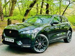 Black Used 2020 Jaguar F-Pace Chequered Flag SUV | £21,889 (Fair price)