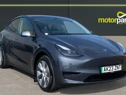 Grey metallic Used 2023 Tesla Model Y SUV | £27,200 (Good price)