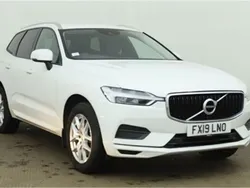 White Used 2019 Volvo XC60 Momentum SUV | £19,485 (Fair price)