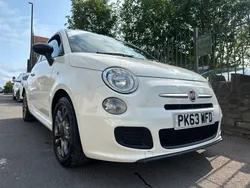 White Used 2013 Fiat 500S S Hatchback | £3,995 (Fair price)