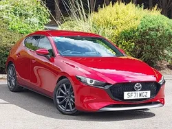 Red Used 2021 Mazda 3 Inclusive Hatchback | £16,998 (Fair price)