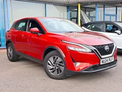 Fuji sunset red Used 2024 Nissan Qashqai Acenta Premium SUV | £18,189 (Good price)