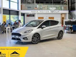 Silver Used 2021 Ford Fiesta ST-Line Hatchback | £9,199 (Fair price)