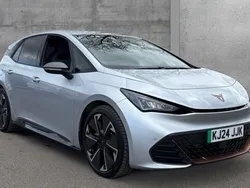 Metallic geyser silver Used 2024 Cupra Born e-Boost Hatchback | £24,990 (Fair price)