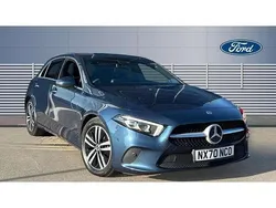 Blue Used 2020 Mercedes A180 Executive Hatchback | £14,889 (Fair price)