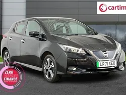 Black Used 2021 Nissan Leaf N-Connecta Hatchback | £13,555 (Fair price)