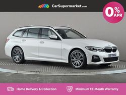 White Used 2022 BMW 330e M Sport Estate | £27,397 (A bit pricey)