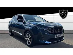 Blue Used 2022 Peugeot 3008 Allure Premium SUV | £20,325 (Fair price)