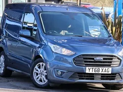 Blue Used 2018 Ford Transit Limited Van | £9,991 (Fair price)