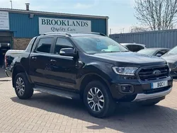 Black Used 2021 Ford Ranger Wildtrack Pickup | £24,594 (Fair price)