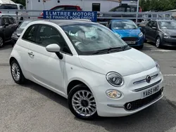 White Used 2015 Fiat 500 Lounge Hatchback | £5,599 (Fair price)