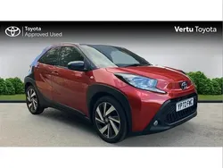 Red Used 2022 Toyota Aygo Hatchback | £12,556 (Fair price)