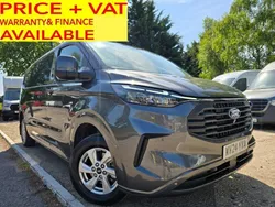 Grey Used 2024 Ford Transit Custom Limited Van | £23,990 (Good price)