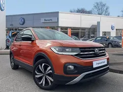 Orange Used 2023 VW T-Cross Black Edition SUV | £18,499 (Fair price)
