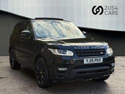 Black Used 2016 Land Rover Range Rover Sport Autobiography Dynamic SUV | £16,990 (Good price)