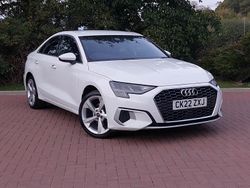 White Used 2022 Audi A3 Comfort Sedan | £17,498 (Good price)