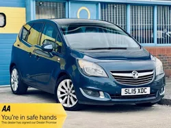 Blue Used 2015 Vauxhall Meriva MPV | £3,199 (Fair price)