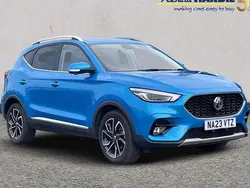Blue Used 2023 MG ZS Exclusive Sedan | £14,399 (Fair price)