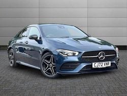 Blue Used 2023 Mercedes CLA180 AMG Line Premium Sedan | £26,390 (Fair price)