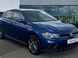 Blue Used 2025 VW Polo R-line Hatchback | £19,670 (Fair price)