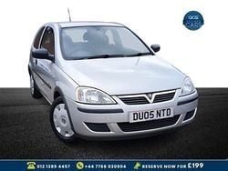 Silver Used 2005 Vauxhall Corsa Hatchback | £2,485 (Fair price)