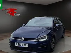 Blue Used 2019 VW Golf VII R-line Hatchback | £14,000 (Fair price)