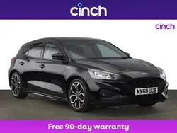 Black Used 2019 Ford Focus ST-Line X Hatchback | £12,299 (Fair price)
