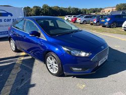 Blue Used 2017 Ford Focus Zetec Hatchback | £4,795 (Good price)