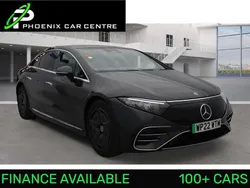 Graphite grey metallic Used 2022 Mercedes EQS450+ AMG line Hatchback | £37,495 (Super price)