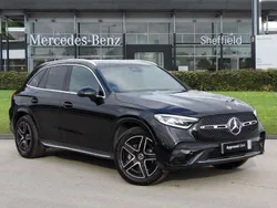 Black Used 2023 Mercedes GLC300e AMG line SUV | £40,982 (A bit pricey)