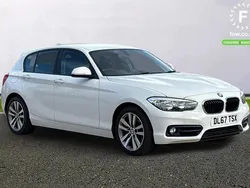White Used 2017 BMW 118 Sport Line Hatchback | £13,599 (Fair price)