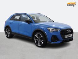 Blue Used 2021 Audi Q3 Black Edition SUV | £23,395