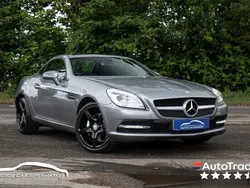 Silver Used 2013 Mercedes SLK250 Cabriolet | £8,299 (Fair price)