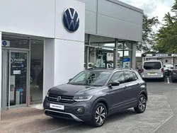 Grey Used 2022 VW T-Cross Black Edition SUV | £17,499 (Fair price)