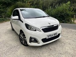 White Used 2014 Peugeot 108 Allure Hatchback | £4,195 (Fair price)