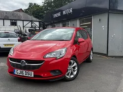 Red Used 2016 Vauxhall Corsa Hatchback | £3,999 (Good price)