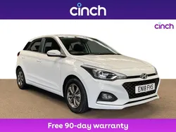 White Used 2018 Hyundai i20 SE Hatchback | £10,549 (Fair price)