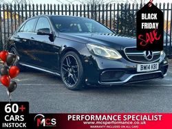 Black Used 2014 Mercedes E63 AMG AMG Sedan | £17,497