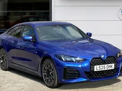 Blue Used 2025 BMW 420 Gran Coupé M Sport Coupe | £43,800 (A bit pricey)